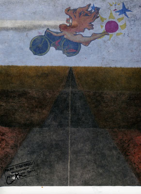 En Harley sans harnais