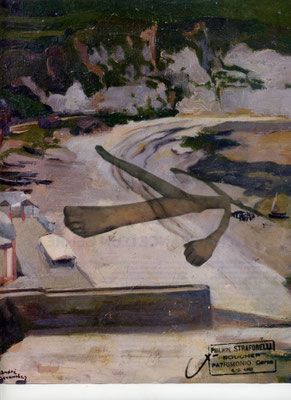 Méduse échouée