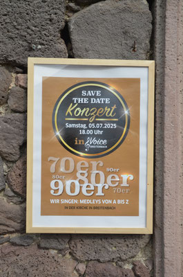 Konzert in der Kirche in Breitenbach 202507