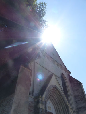 Une des (très nombreuses!) églises hongroises de Targu Mures