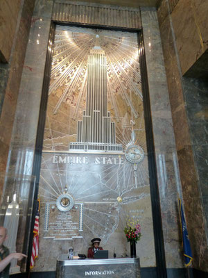 De hal van het Empire State Building