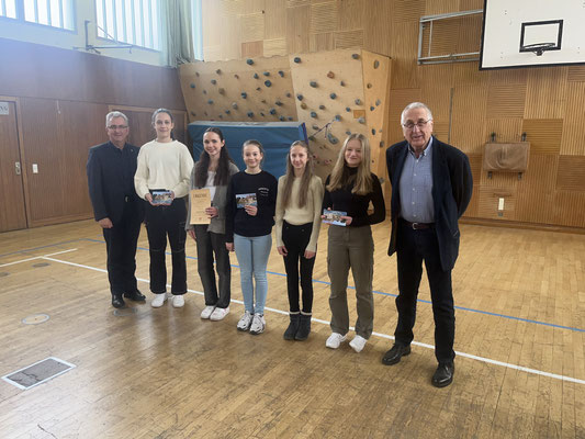 Turnen - GuT Jugend 1: Milica Bakic, Leonie Kaiser, Rebecca Kohlsche, Maylea Moote, Linnea Muschweck, Nele Nothnagel, Jana Schamin, Katarina Zupljanin