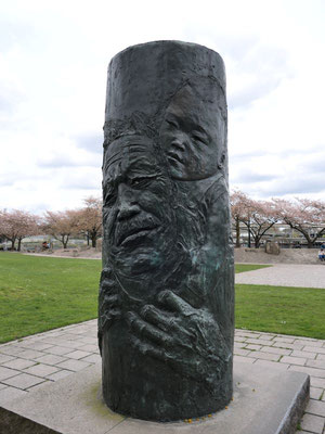 ....Denkmal für die ersten japanischen Immigranten