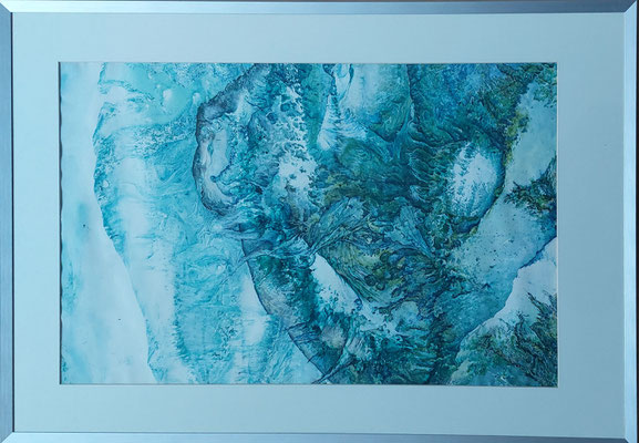 Heilige Landschaft, Acryl/Leinwand, 94 x 64 cm € 250,00