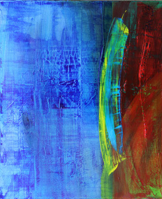 Stadtimpulse, 50/60 cm, Acryl auf LW