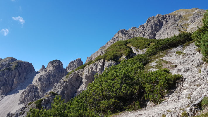 Rückblick zur Erlspitze
