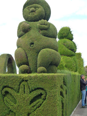 Sculture dans le cimetiere