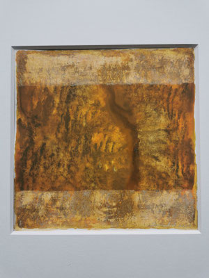 Ohne Titel, 2022 - Mix Media,  18,8 x 18,8 cm