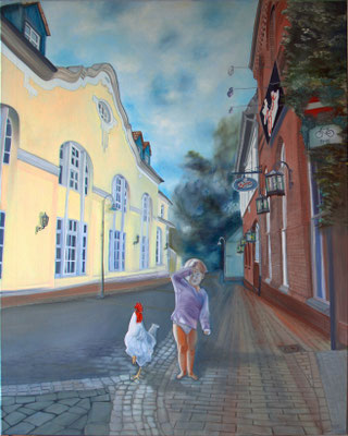"Im Rom" (80×100cm) 2016