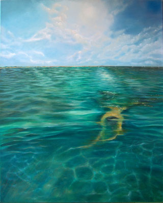 "Taucher. Ostseeküste" (90×110cm) 2014