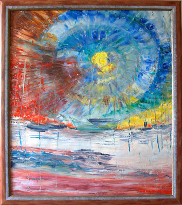 "Yachthaven" (70×80cm) 2011