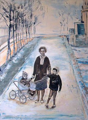 "Die verblasste Erinnerungen" (50×70cm) 2011