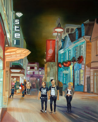 „Breite Strasse“ (80×100cm) 2017