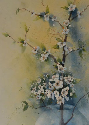 Apfelblüte - 36x54,5 cm