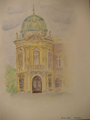 Wien Belvedere - 30x40 cm