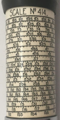 Escala nº 414, Copyright, Otis King's Patent nº 183723
