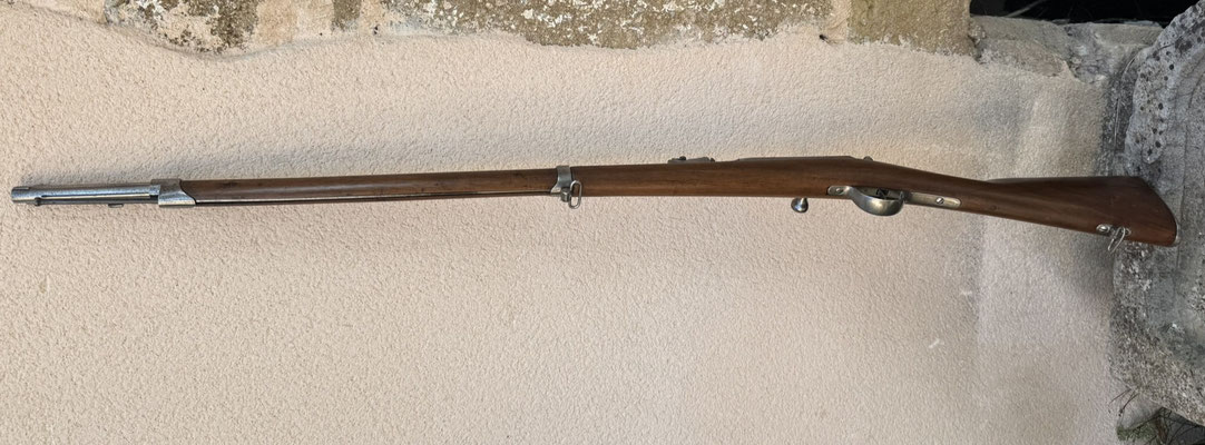 ufusil chassepot "siège de paris 1870-1871" marqué  souvenir .