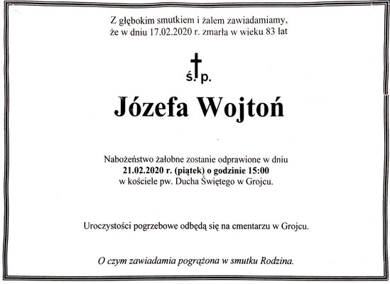 Józefa Wojtoń