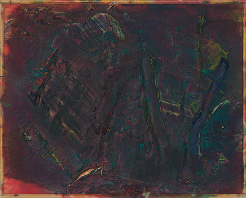 Gottfried Mairwöger, Sekundenbild, Öl auf Holz, 40 x 50 cm - verfügbar