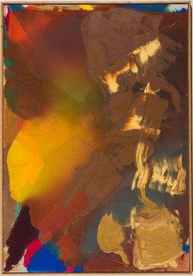Gottfried Mairwöger, Ohne Titel, Öl auf Leinen, 189 x 130 cm - Privatsammlung