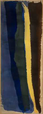 Gottfried Mairwöger, Ohne Titel, Öl auf Leinen, 184 x 68 cm - verfügbar