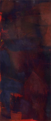 Gottfried Mairwöger, Ohne Titel, Öl auf Leinen, 104 x 54 cm - verfügbar