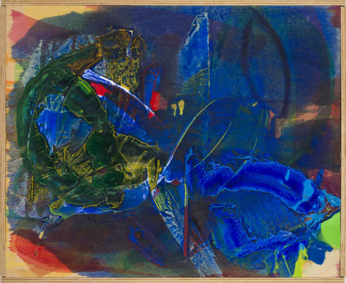 Gottfried Mairwöger, Sekundenbild, Öl auf Holz, 50 x 40 cm - verfügbar