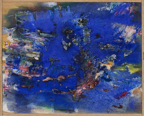 Gottfried Mairwöger, Sekundenbild, Öl auf Holz, 40 x 50 cm - verfügbar