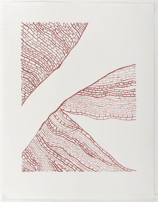 Backsteintagebuch 1, Farblithographie, 56 x 42 cm, 2020