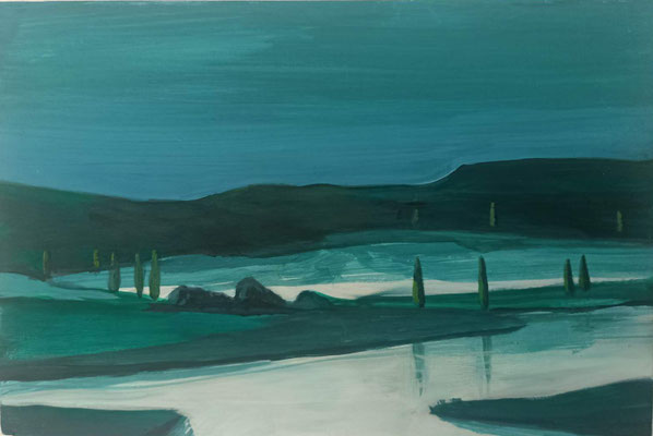 sans titre. Acrylique/toile. 20/30cm . collection privée