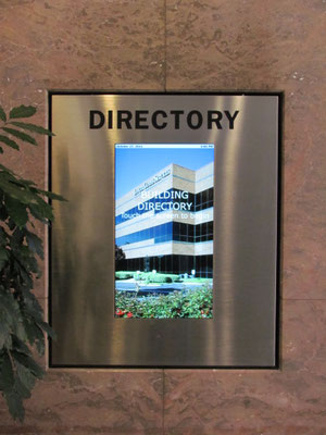 Digital Directory Sign by Landmark Signs Inc.