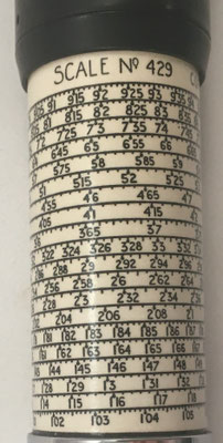 Escala nº 429, Copyright, Otis King's Patent nº 183723