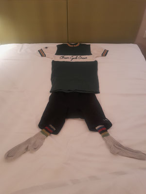 Am Abend vor der Tour .....