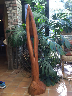 Frank Talloen, 22,5x34x142, Wood, 2014.S34