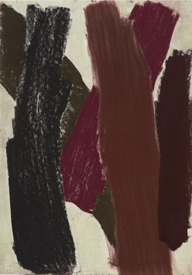 Gottfried Mairwöger, Ohne Titel, Pastellkreide auf Papier, 100 x 70 cm - verfügbar 