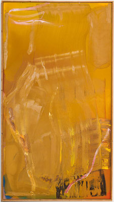 Gottfried Mairwöger, Ohne Titel, Öl auf Leinen, 237 x 137 cm - Privatsammlung