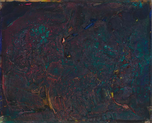 Gottfried Mairwöger, Sekundenbild, Öl auf Holz, 40 x 50 cm - verfügbar
