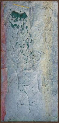 Gottfried Mairwöger, Ohne Titel, Öl auf Leinen, 1994, 178 x 85 cm - verfügbar