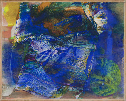 Gottfried Mairwöger, Sekundenbild, Öl auf Holz, 50 x 40 cm - verfügbar