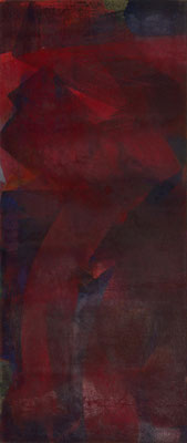 Gottfried Mairwöger, Ohne Titel, Öl auf Leinen, 120 x 51 cm - verfügbar