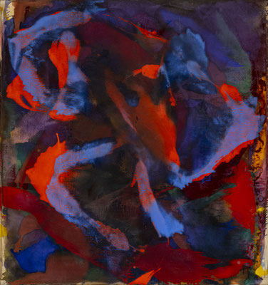 Gottfried Mairwöger, Ohne Titel, Öl auf Leinen, 159 x 150 cm - Privatsammlung