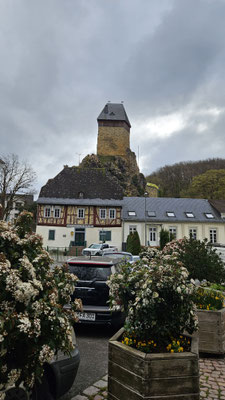 Blick auf den Frauensteiner Burgturm
