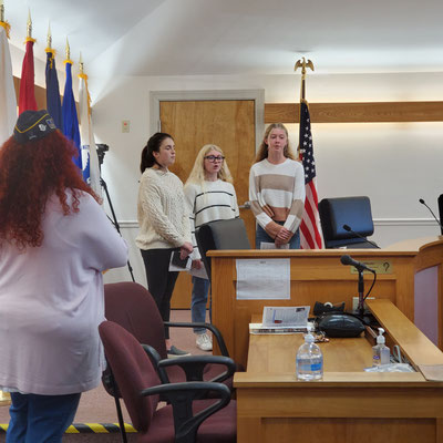 National Anthem sung by the Portsmouth High School Vocal Ensemble