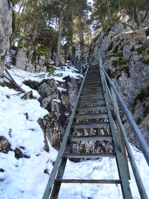 Treppe auf den Graitery