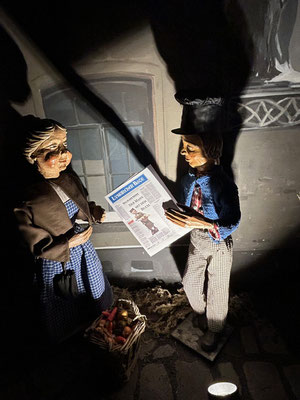 Bilder der Milieukrippe in Sankt Maria in Lyskirchen am 1. Januar 2025