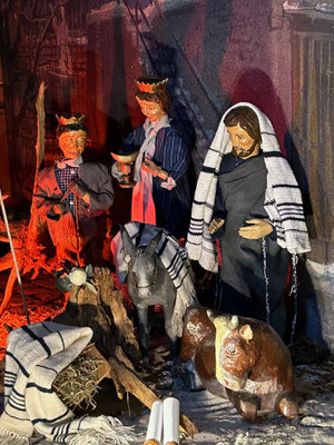Dreikönig 2024 in der Milieukrippe in Sankt Maria in Lyskirchen