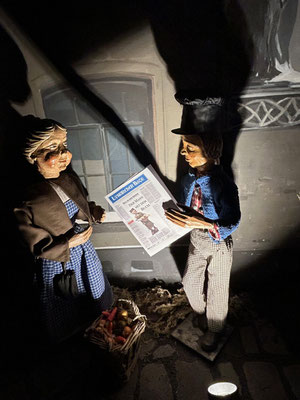 Bilder der Milieukrippe in Sankt Maria in Lyskirchen am 1. Januar 2025