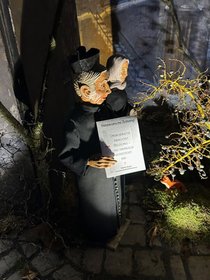 Bilder der Milieukrippe in Sankt Maria in Lyskirchen am 1. Januar 2025