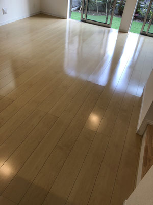 ガラスフロアコーティング江東区