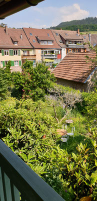 Staufen, Frickstraße 3, Blick vom Balkon